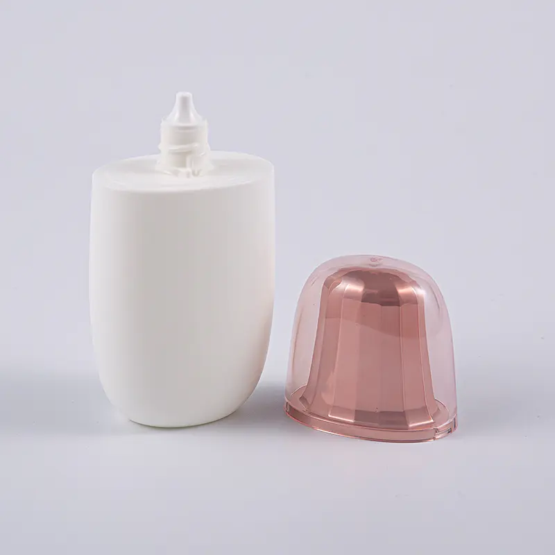 Botella ecológica de protección solar EVOH de PE premium de 30 ml y 50 ml con protección UV para viajes y uso diario