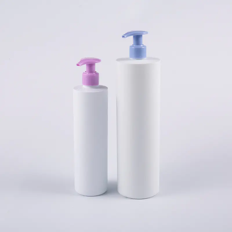 Botellas de limpieza de dispensación de los lavados del cuerpo del champú de la forma redonda 720ml Botellas de limpieza de dispensación de los lavados del cuerpo del champú de la forma redonda 720ml