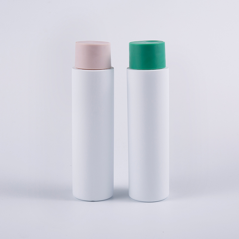 Botellas de limpieza de los lavados del cuerpo del champú de la forma redonda 360ml con el casquillo del disco