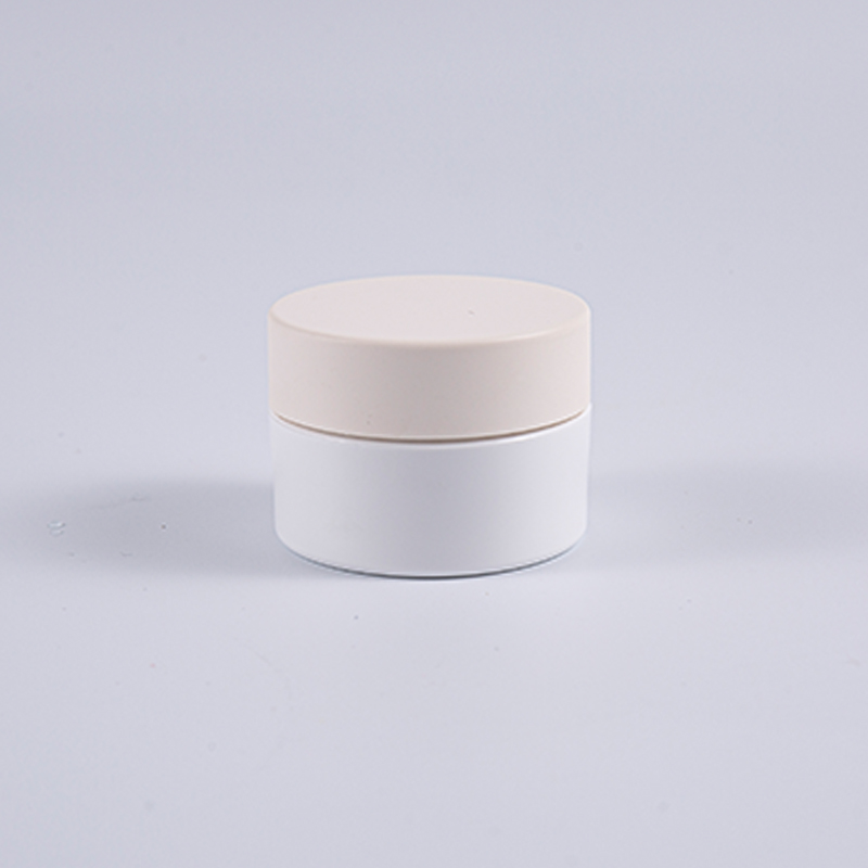 Tarro de crema PETG redondo blanco de 10 g Tarro de crema PETG redondo blanco de 10 g
