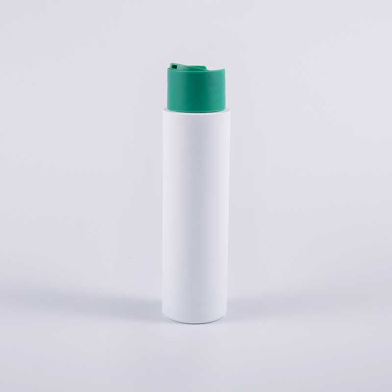 Botellas de limpieza de los lavados del cuerpo del champú de la forma redonda 360ml con el casquillo del disco