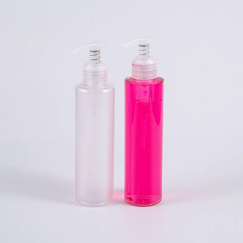 Botellas de tóner facial color escarcha de 150 ml