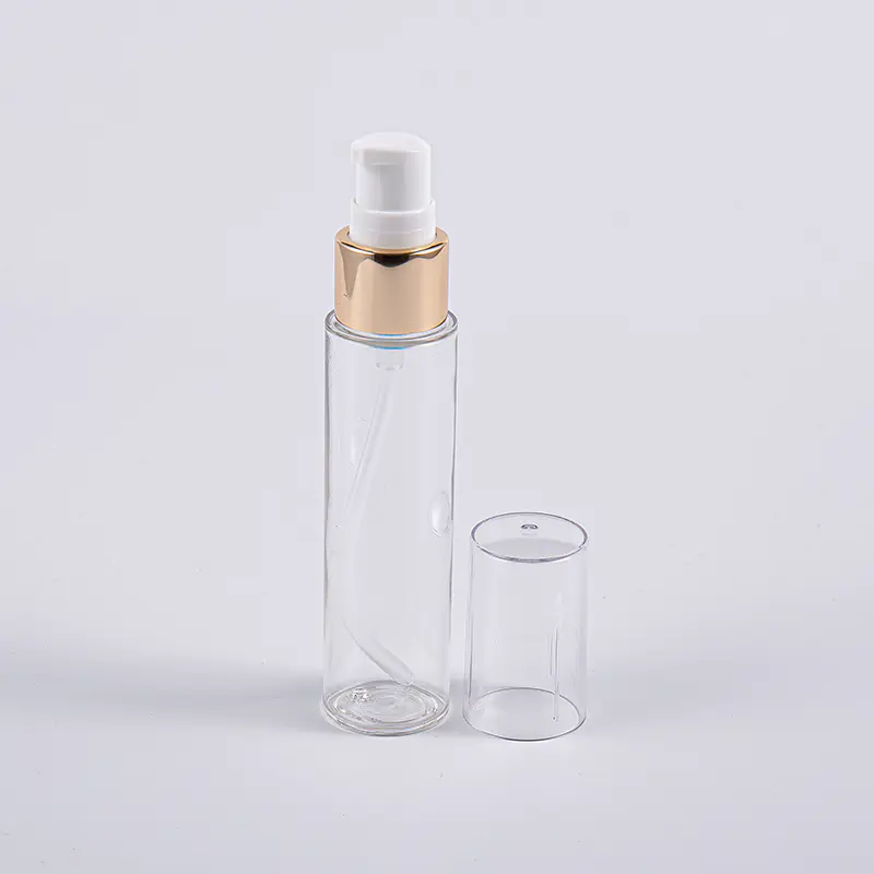 Botella de loción PETG delgada para uso en viaje 20ml 30ml 40ml con bomba Botella de loción PETG delgada para uso en viaje 20ml 30ml 40ml con bomba