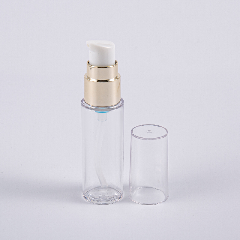 Botella de loción PETG delgada para uso en viaje 20ml 30ml 40ml con bomba Botella de loción PETG delgada para uso en viaje 20ml 30ml 40ml con bomba