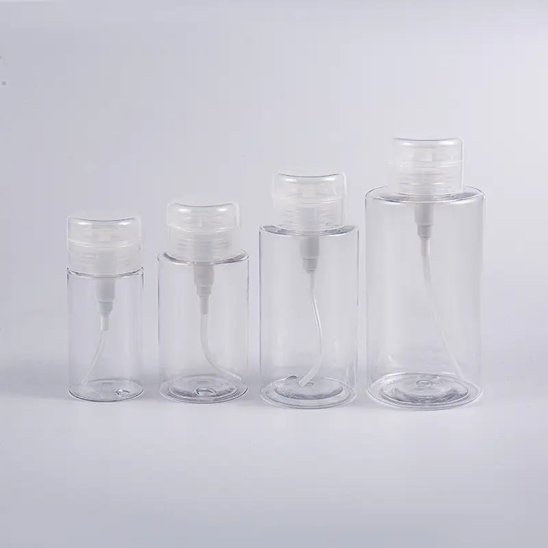 Botellas desmaquillantes de 120 ml.