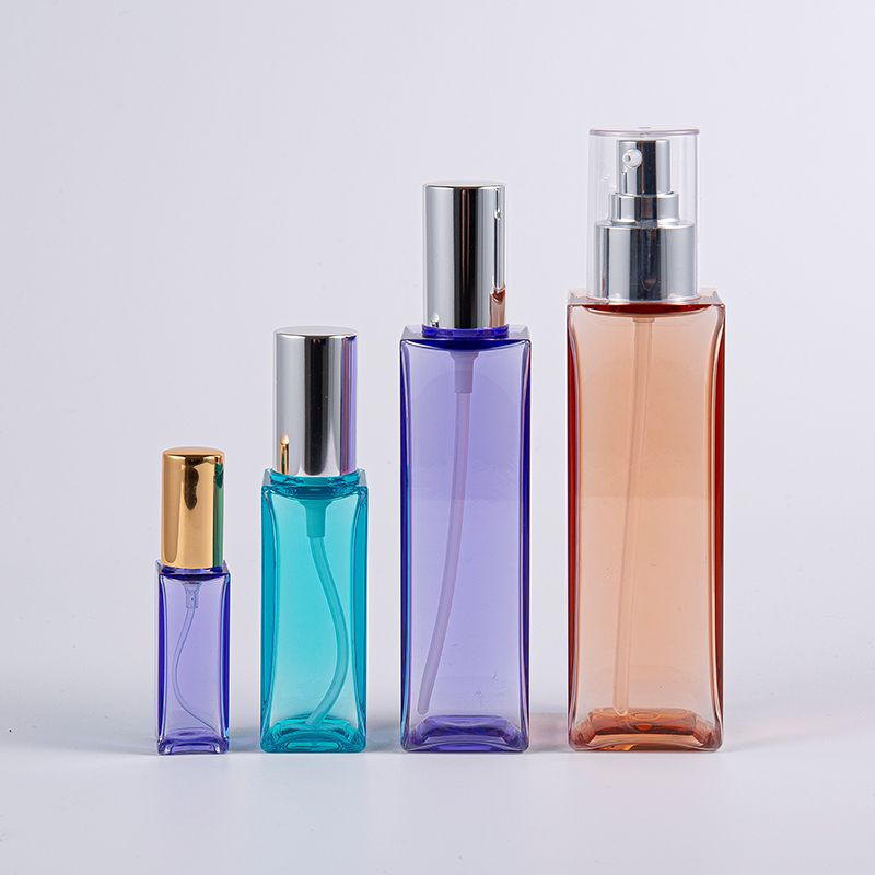 Botella de loción cuadrada de cremas hidratantes faciales 15 ml 30 ml 100 ml 150 ml PETG