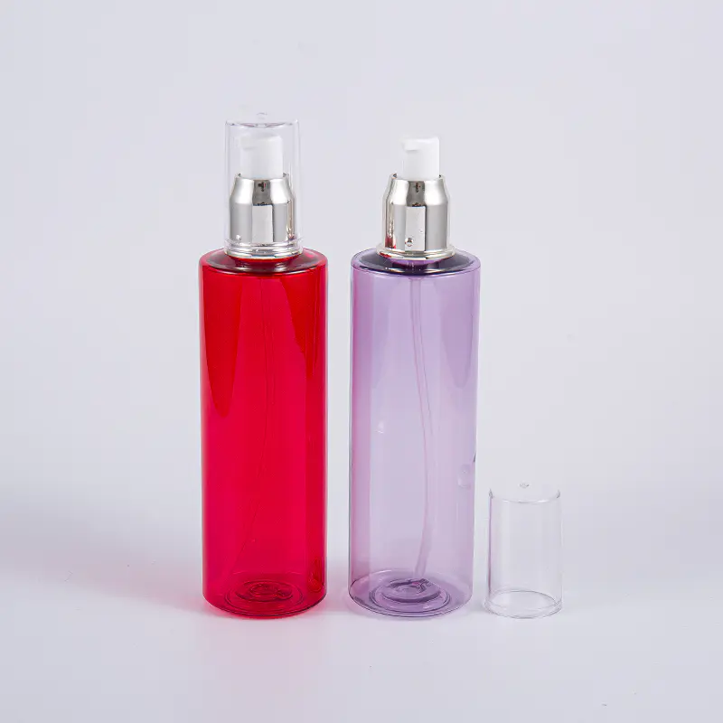 Botellas redondas de tóner facial de PET de 200 ml