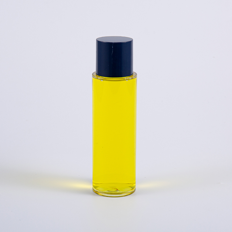 botella de loción redonda de 50ml 100ml 120ml 130ml 170ml 200ml PETG con tapón de tuerca redondo y pequeños insertos