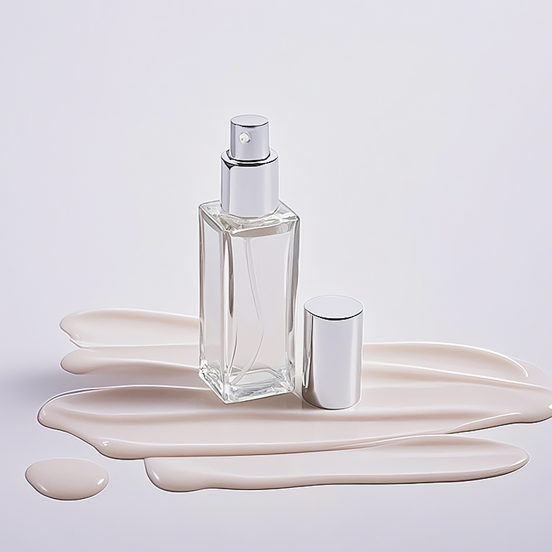 Serie de botellas de pared gruesa