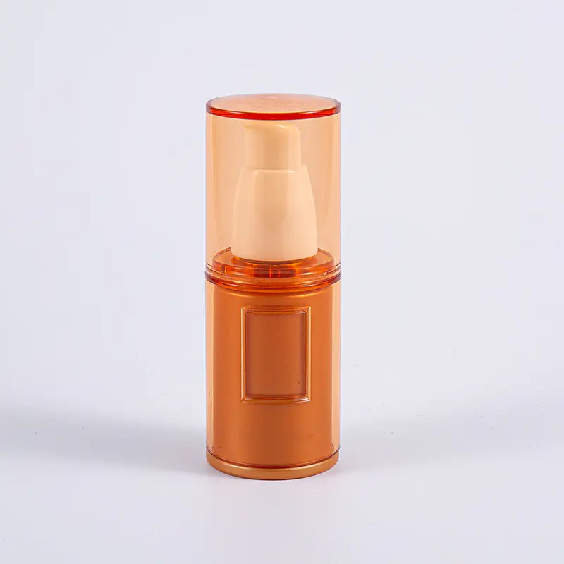 Envase cosmético recargable, bolsa interna de 40ml, botella de vacío con bomba privada de aire 